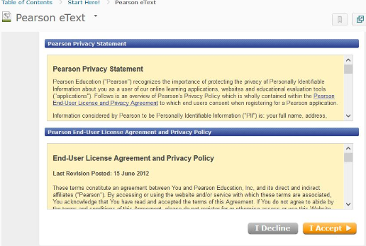 End user and privacy license agreement